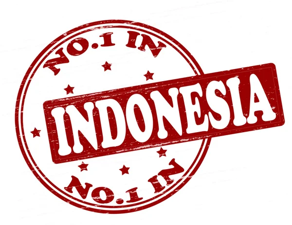 Nadie en Indonesia — Vector de stock