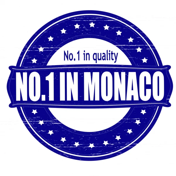 No one in Monaco — Stock Vector