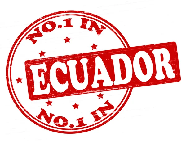 No one in Ecuador — Stock Vector