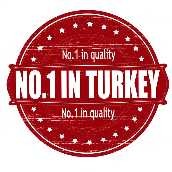 Nadie en Turquía — Vector de stock