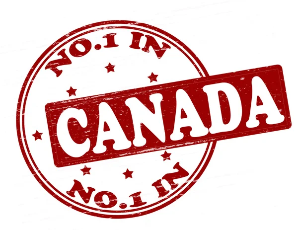 Nessuno in Canada — Vettoriale Stock