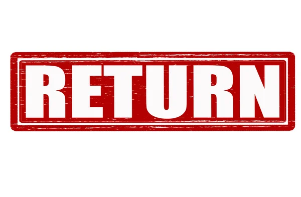 Return — Stock Vector