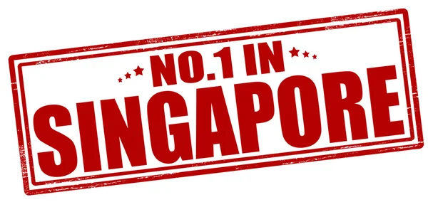 No one in Singapore — Stock Vector