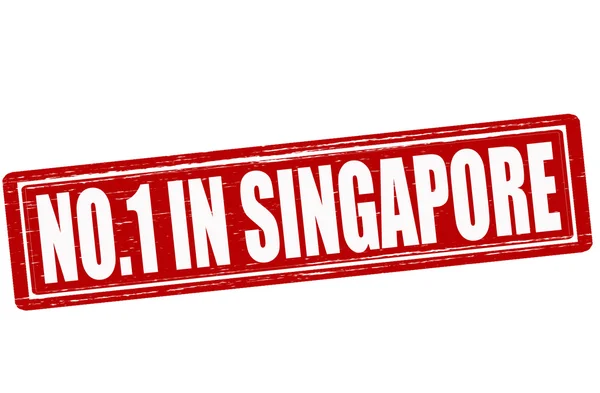 No one in Singapore — Stock Vector