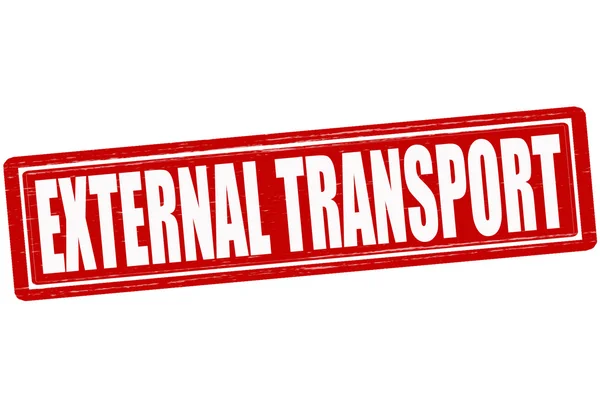 Transports extérieurs — Image vectorielle