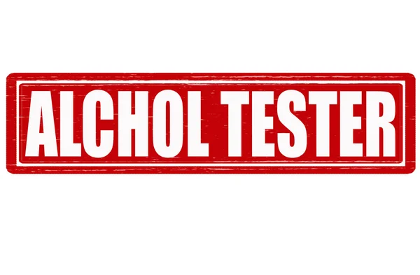 Алкогольный тестер — стоковый вектор