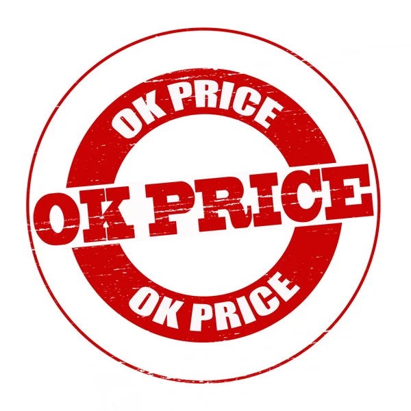 Ok precio — Archivo Imágenes Vectoriales