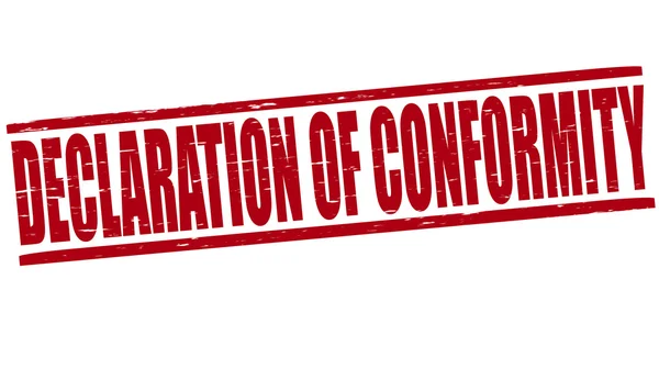 Déclaration de conformité — Image vectorielle