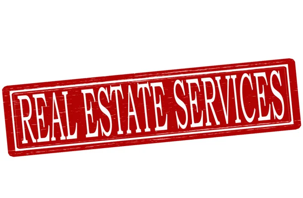 Real estate services — Stock Vector