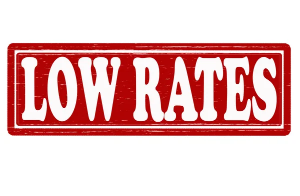 Low rates — Stock Vector
