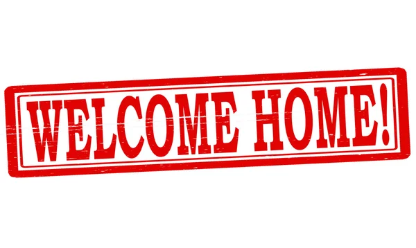 Welcome home — Stock Vector