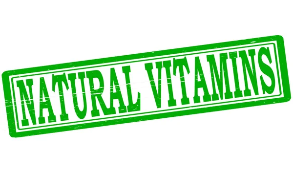 Vitamines naturelles — Image vectorielle