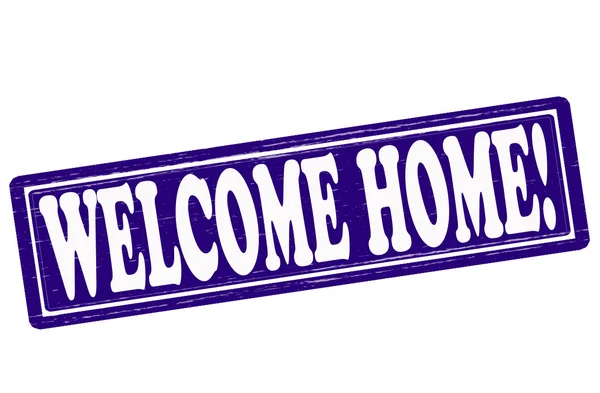 Welcome home — Stock Vector