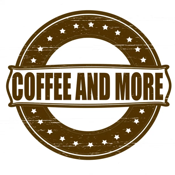 Café et plus — Image vectorielle