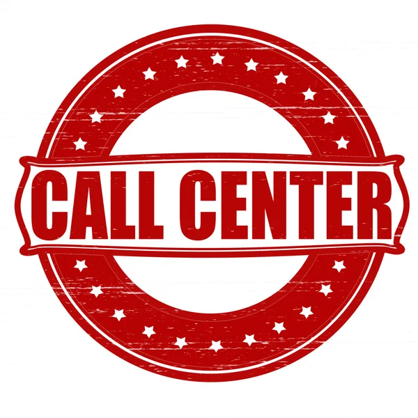 Callcenter — Vettoriale Stock