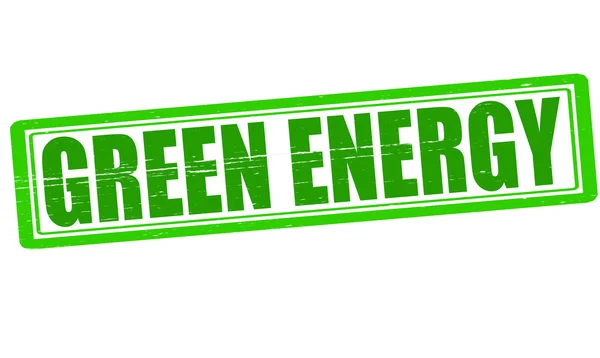 Groene energie — Stockvector