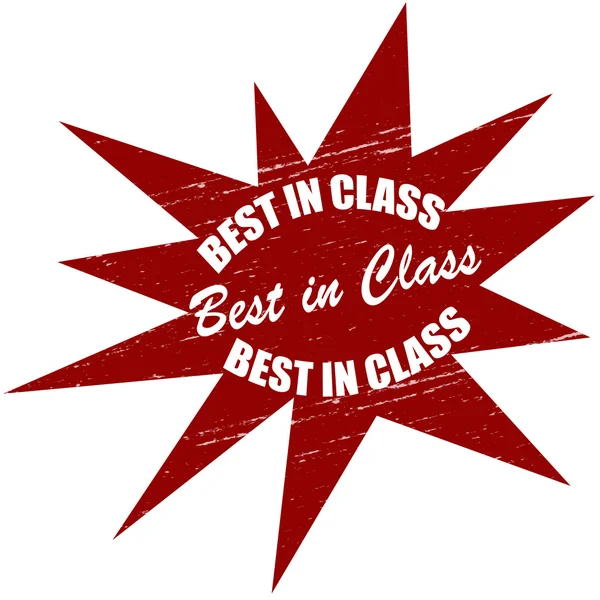 Best in class — Stock Vector