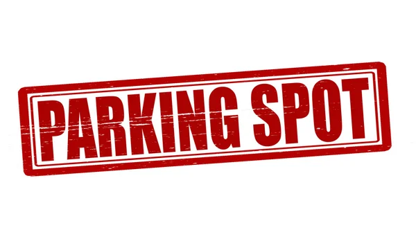 Parking spot — Stock Vector