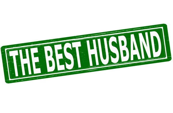 The best husband — Stock Vector