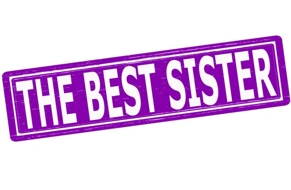 The best sister — Stock Vector