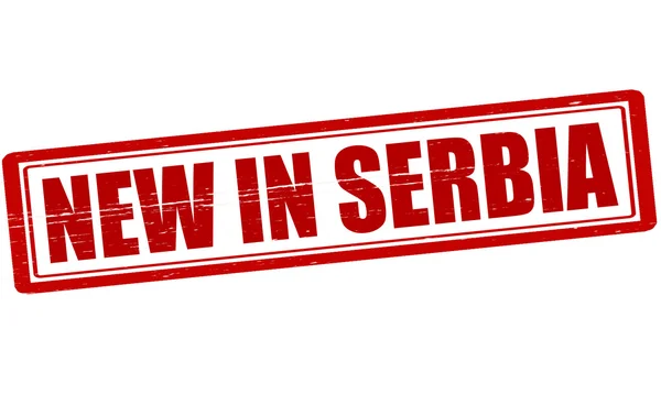 Nouveau en Serbie — Image vectorielle
