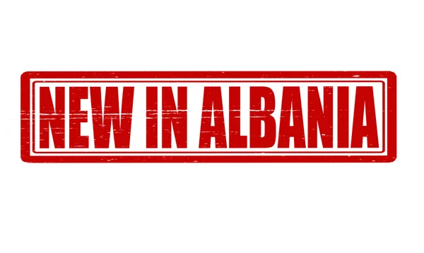 New in Albania — Stock Vector