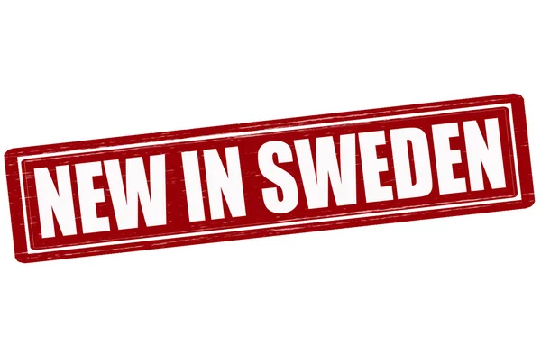 New in Sweden — Stock Vector