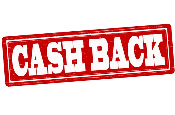 Cash back — Stock Vector