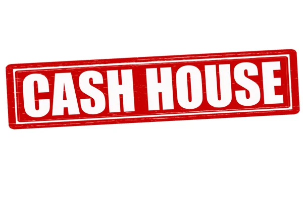 Cash house — Stock Vector