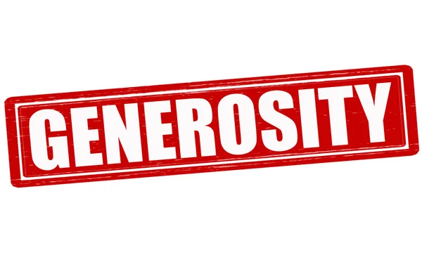 Generosity — Stock Vector