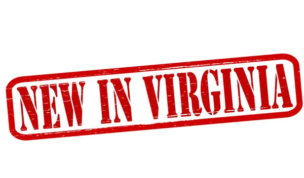 Nuevo en Virginia — Archivo Imágenes Vectoriales