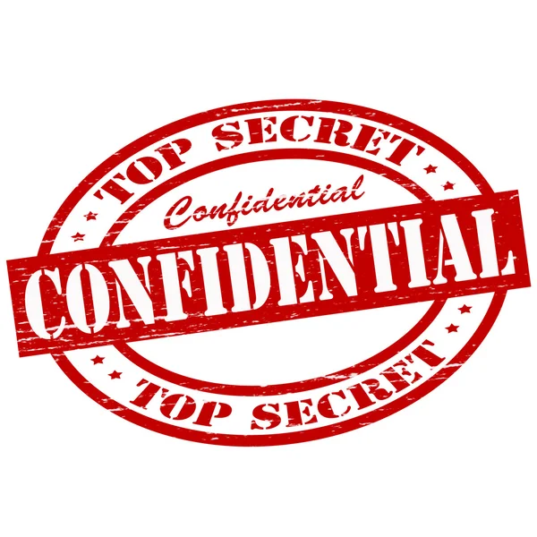 Confidential — Stock Vector