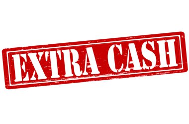 Extra cash clipart