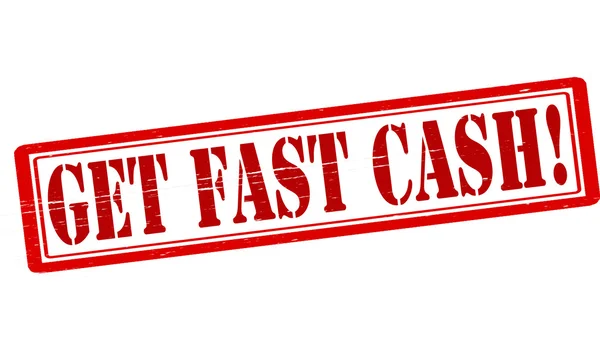 Get fast cash — Stock Vector