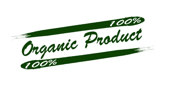 Organic product — Stock Vector