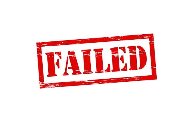 Failed — Stock Vector