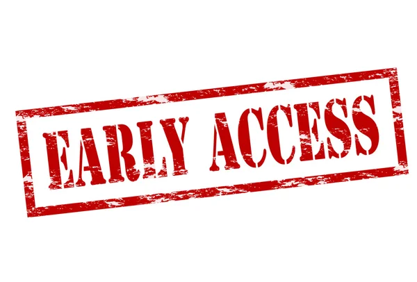 Early access — Stock Vector
