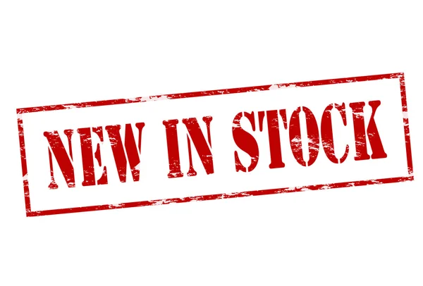 Nuevo en stock — Vector de stock