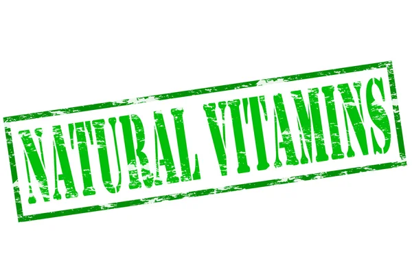 Vitamine naturali — Vettoriale Stock