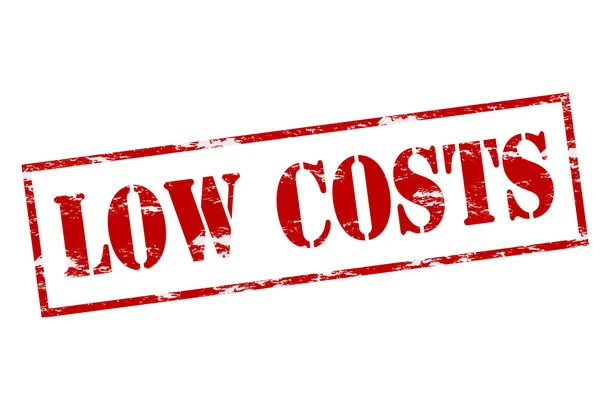 Low costs — Stock Vector