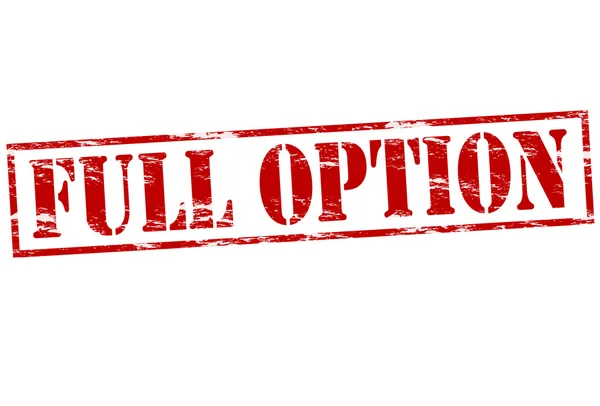 Full option — Stock Vector