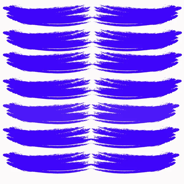 Curso de escova vetorial abstrato no fundo branco — Vetor de Stock