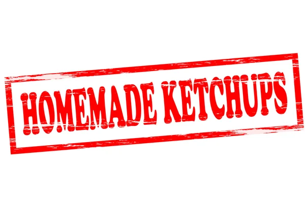 Ketchup fatto in casa — Vettoriale Stock
