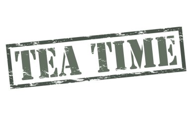 Çay zamanı.