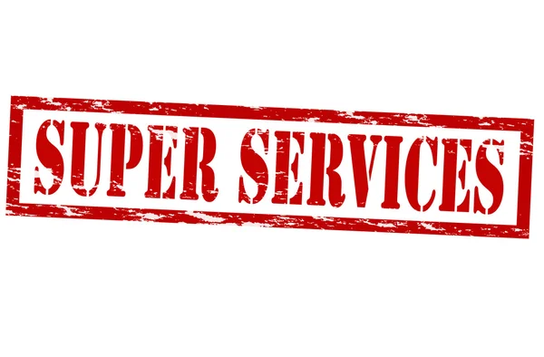 Super servicios — Vector de stock