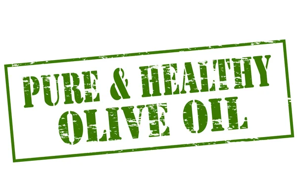 Aceite de oliva puro y saludable — Archivo Imágenes Vectoriales