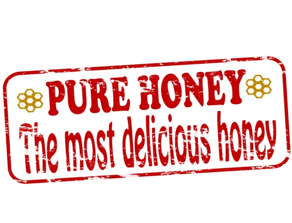 Pure honey — Stock Vector