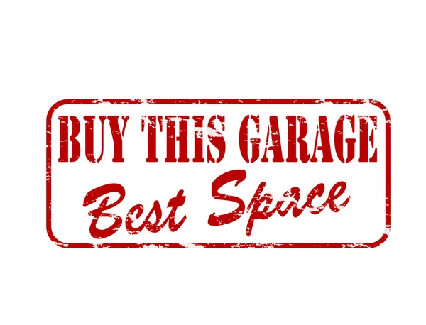 Comprar este garaje — Archivo Imágenes Vectoriales