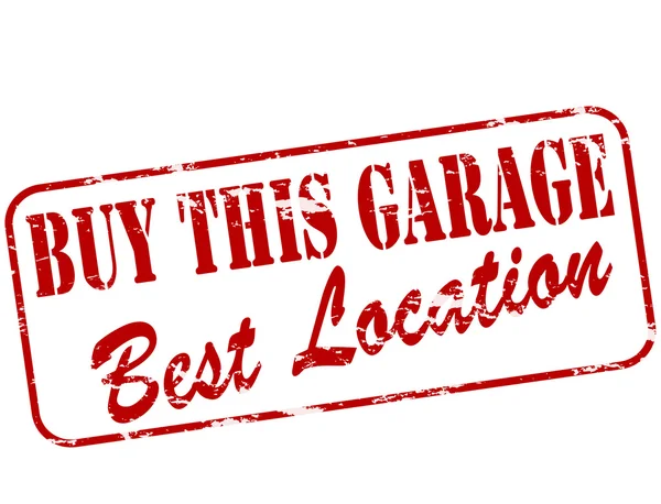 Buy this garage — Stock Vector