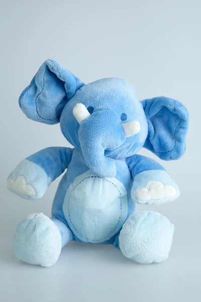 Elefante imbalsamato blu — Foto Stock